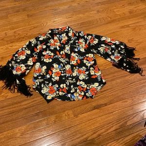 FREE Fringe sleeve jacket!